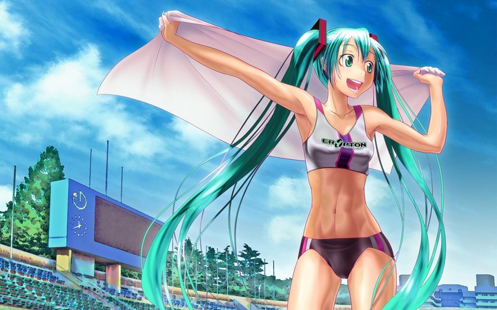 Miku wins the competition