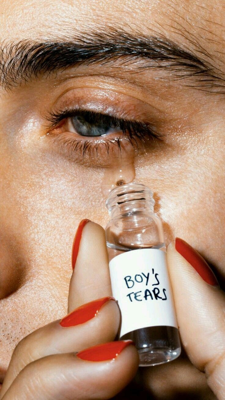 boy's tears