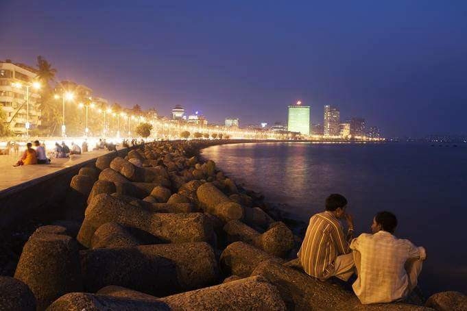 Sunday evening at marine drive.