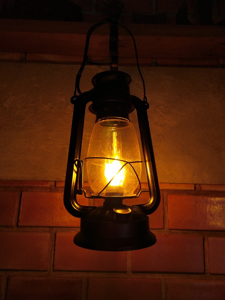 old lamp