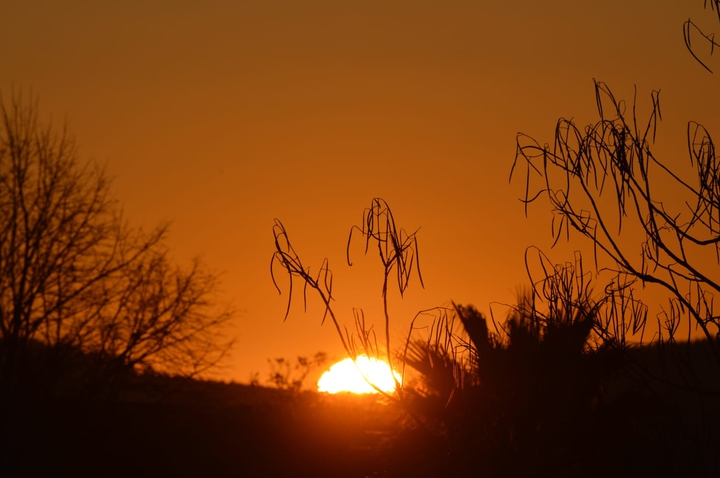 atardecer