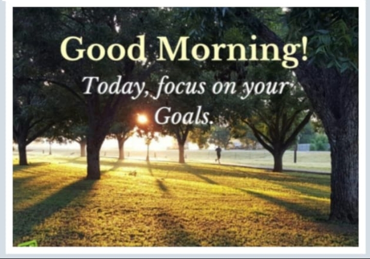 good morning