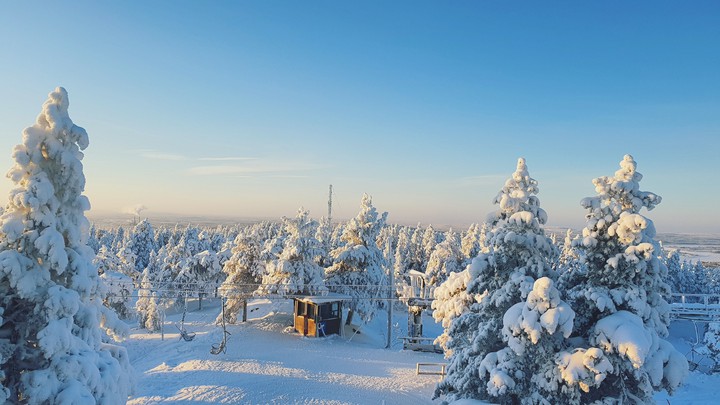 Winter Paradise in Arctic Circle
