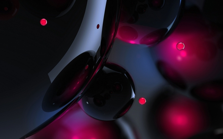 crimson bubbles