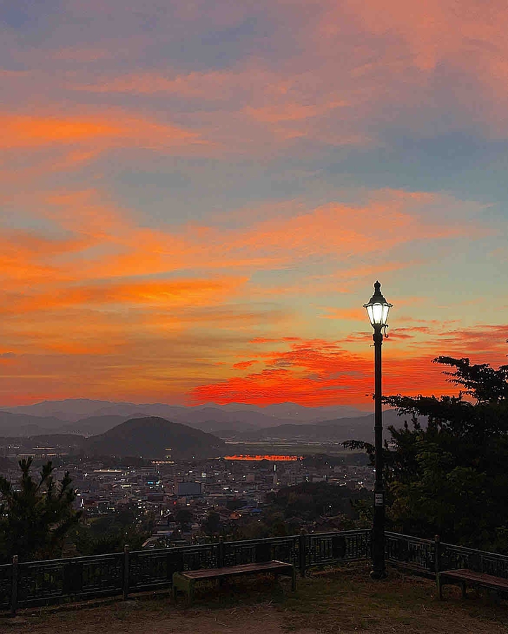 sun set