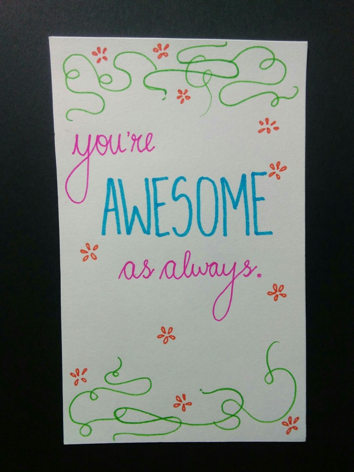 You're Awesome