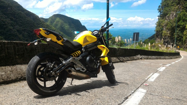 Passeio de moto