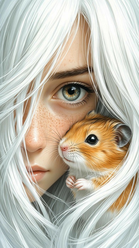 тапети eyelash, rodent