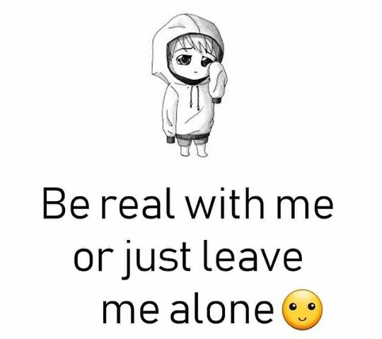 PLEASE!  BE REAL