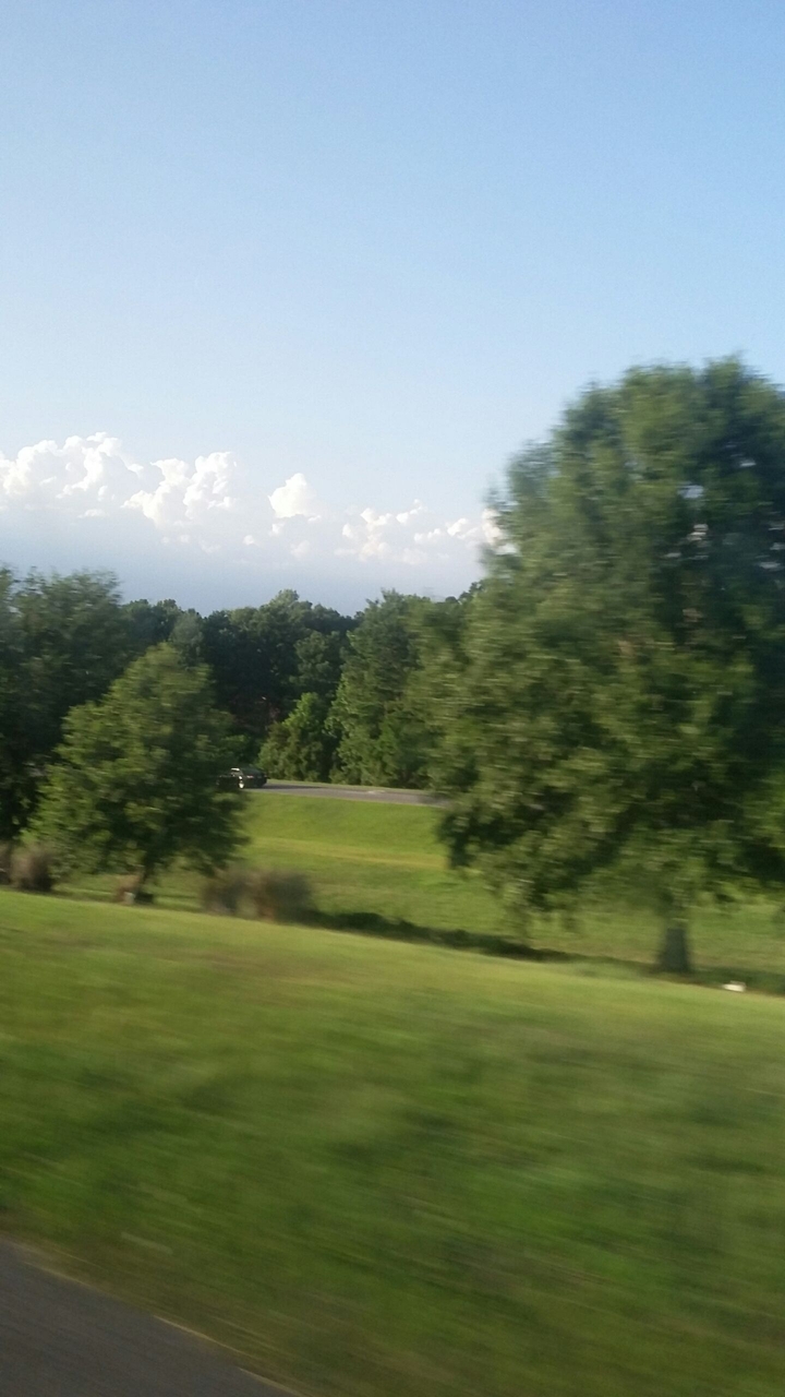 in motion