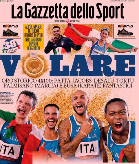 4x100 Gazzetta
