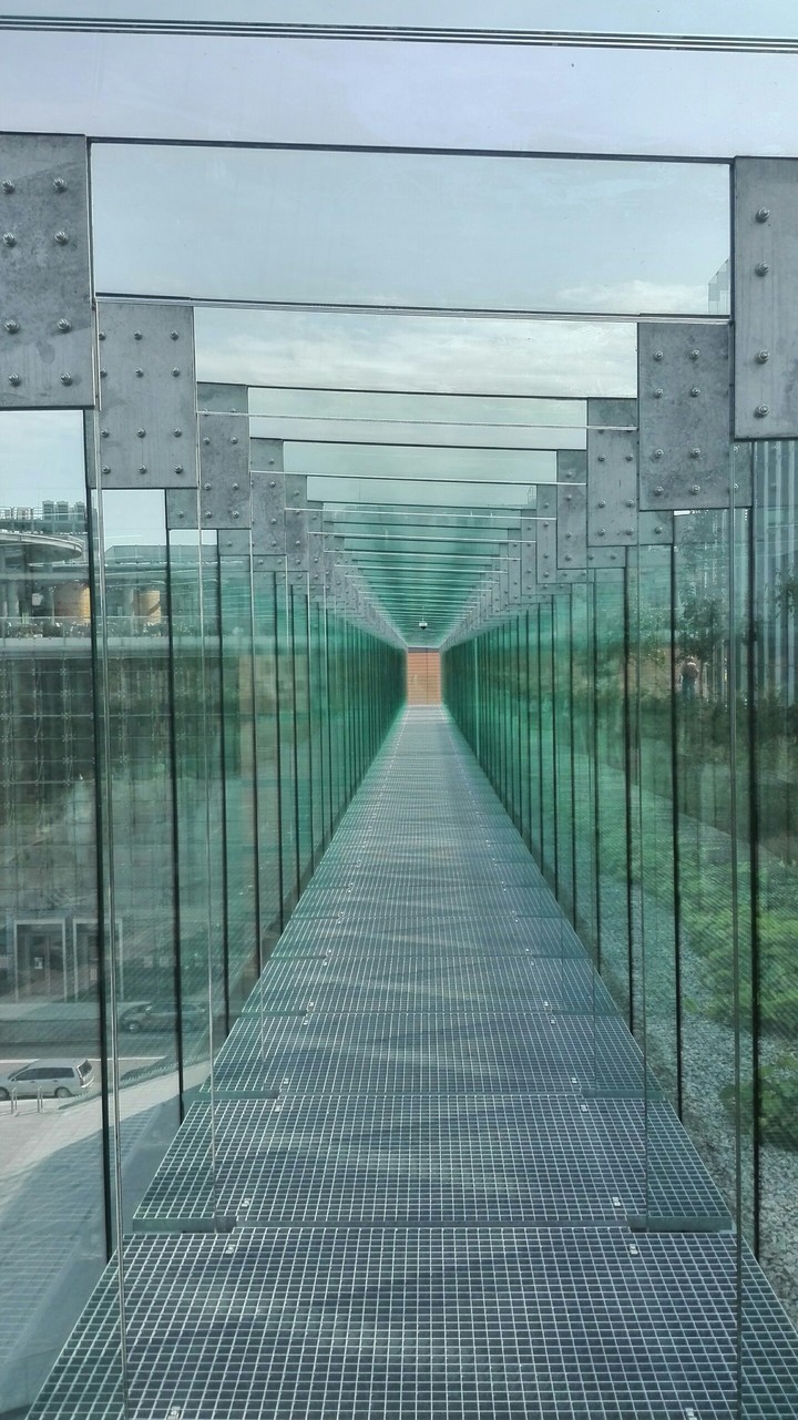 Glass balcony