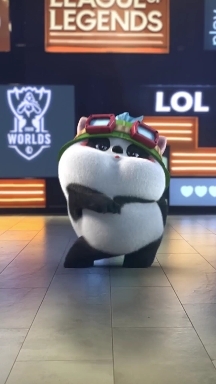 Cute dancer panda LIVE