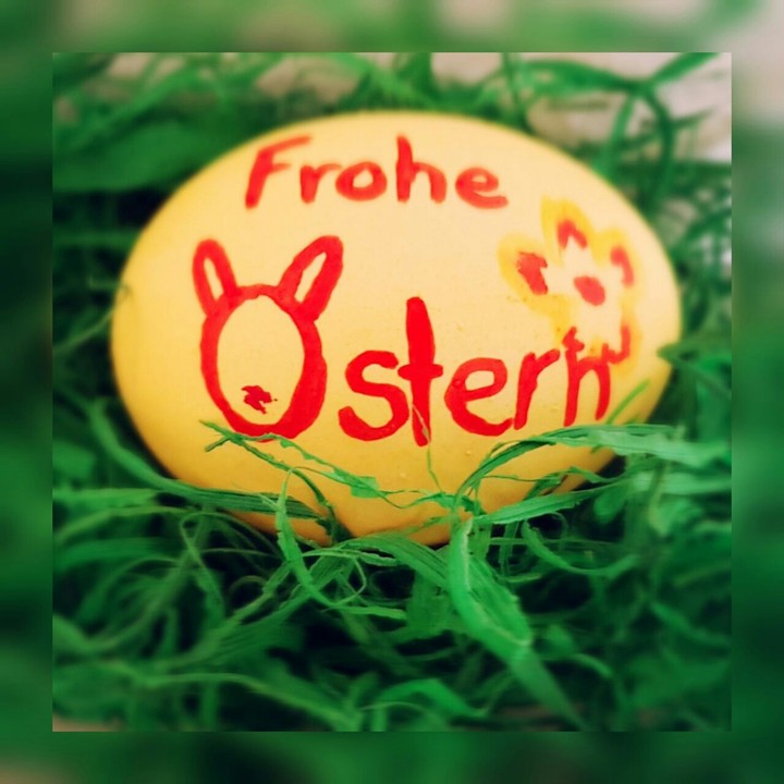Happy Easter Frohe Ostern