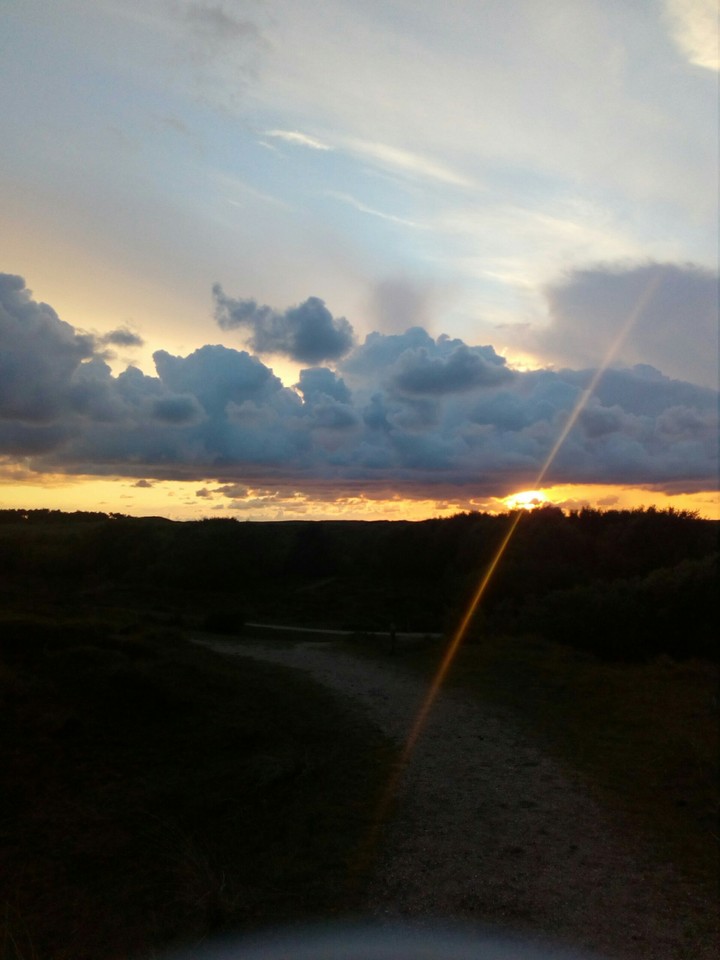 zonsondergang