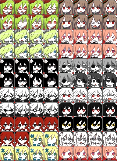 Characters from the Gray garden