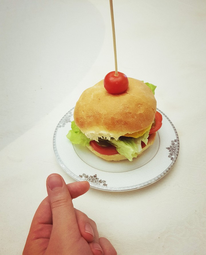 yummy hamburger...