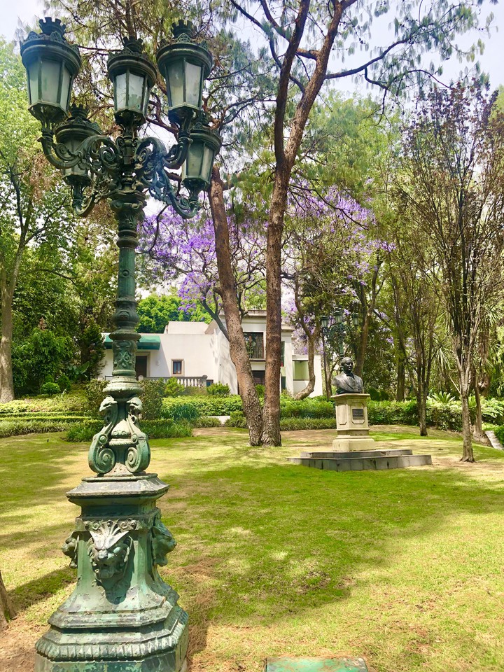 Jardines en Los Pinos