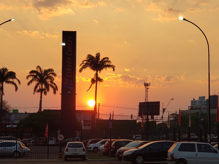 Pôr do sol