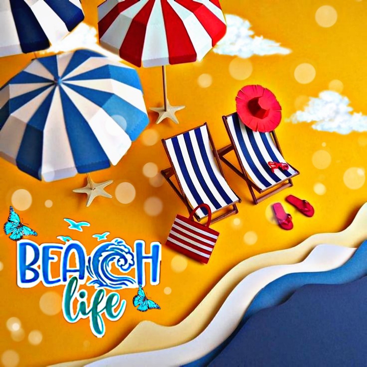 Beach life (๑>ᴗ<๑)