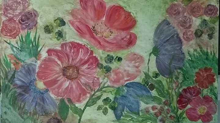 painting "flowers"