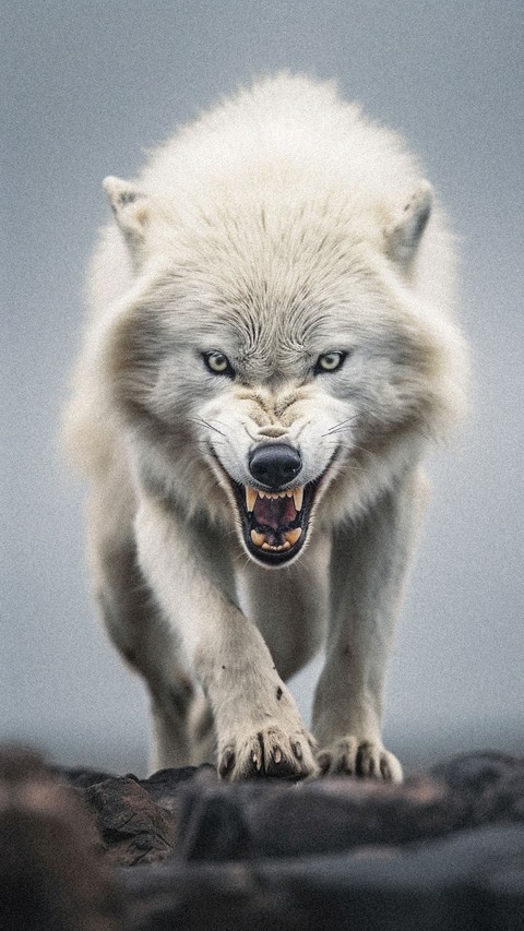fonds d'écran tongue, wolf