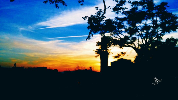Amazing Arab sunset