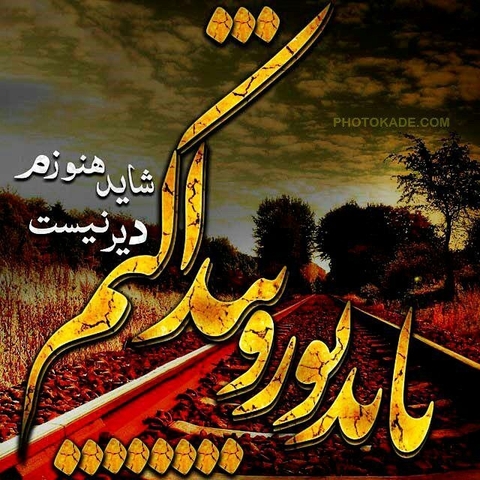 باید تورا پیدا کنم شاید هنوزم