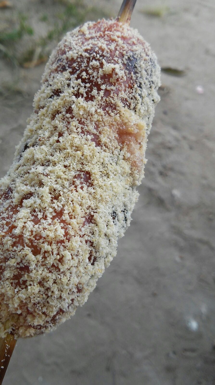 Espetinho de linguiça