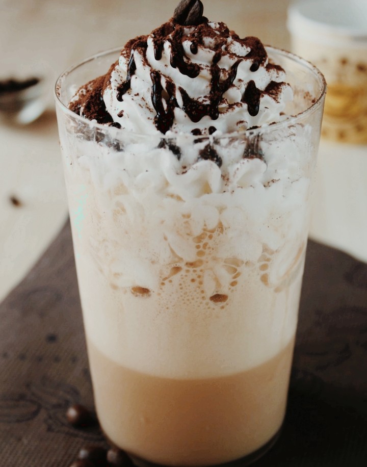frappuccino con panna