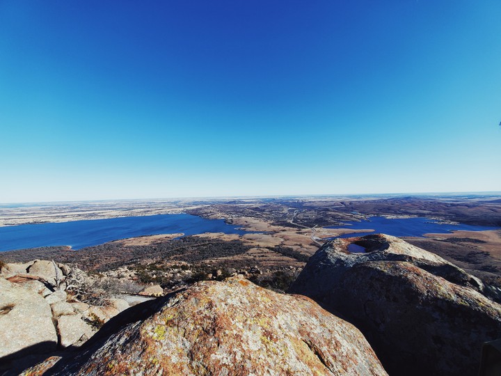 top of the mount