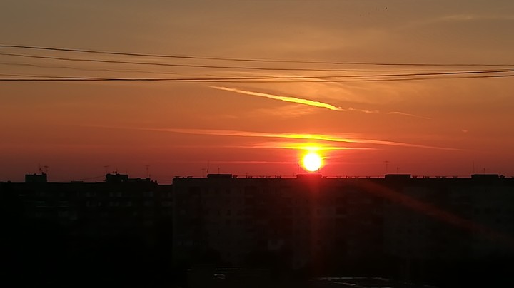 закат