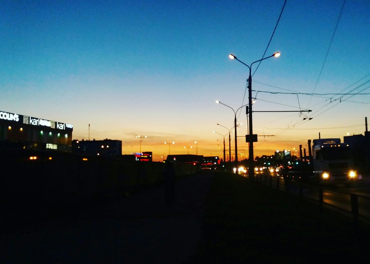 закат