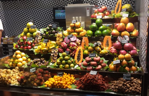 fruit market Barcelona