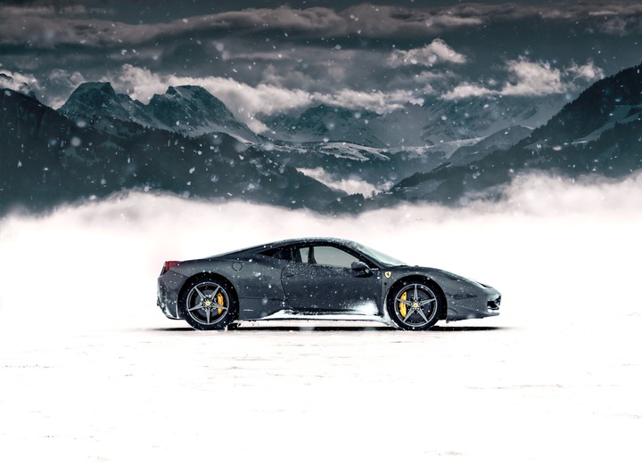 Car in Snow