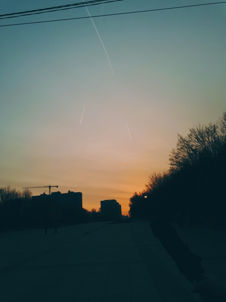 закат