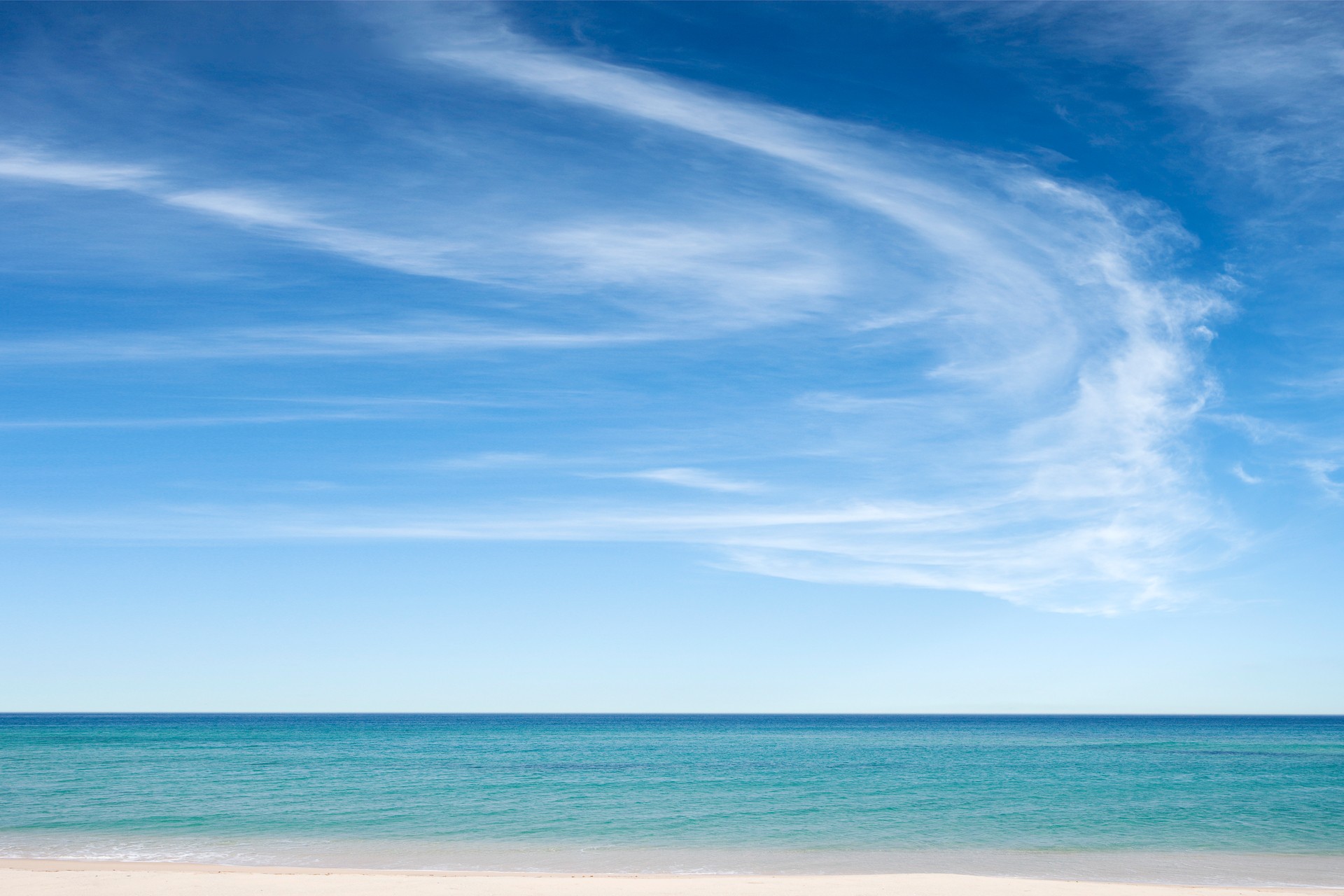 The Clear Sky and Sea