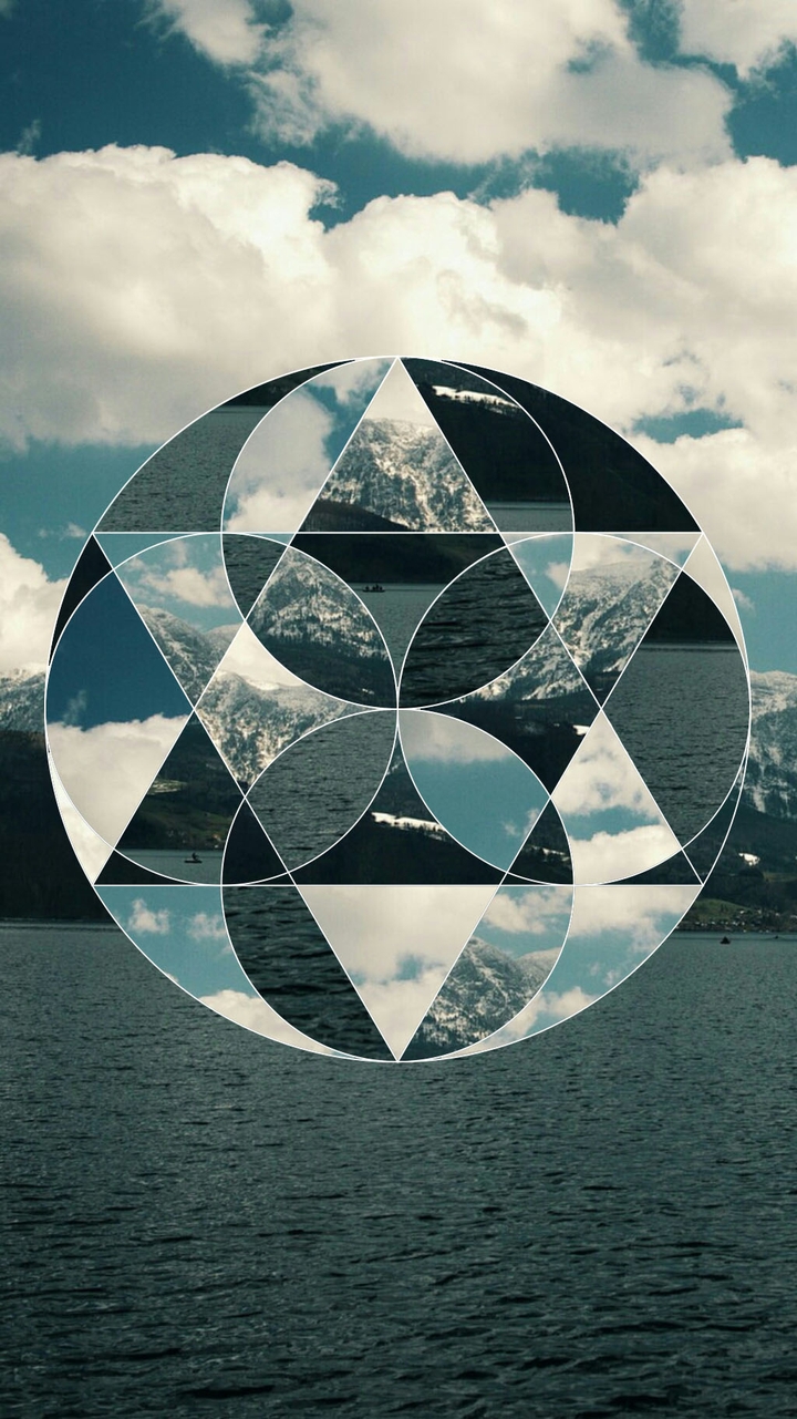 Collage of a scenery