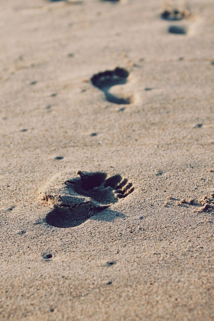 Walking in Beach