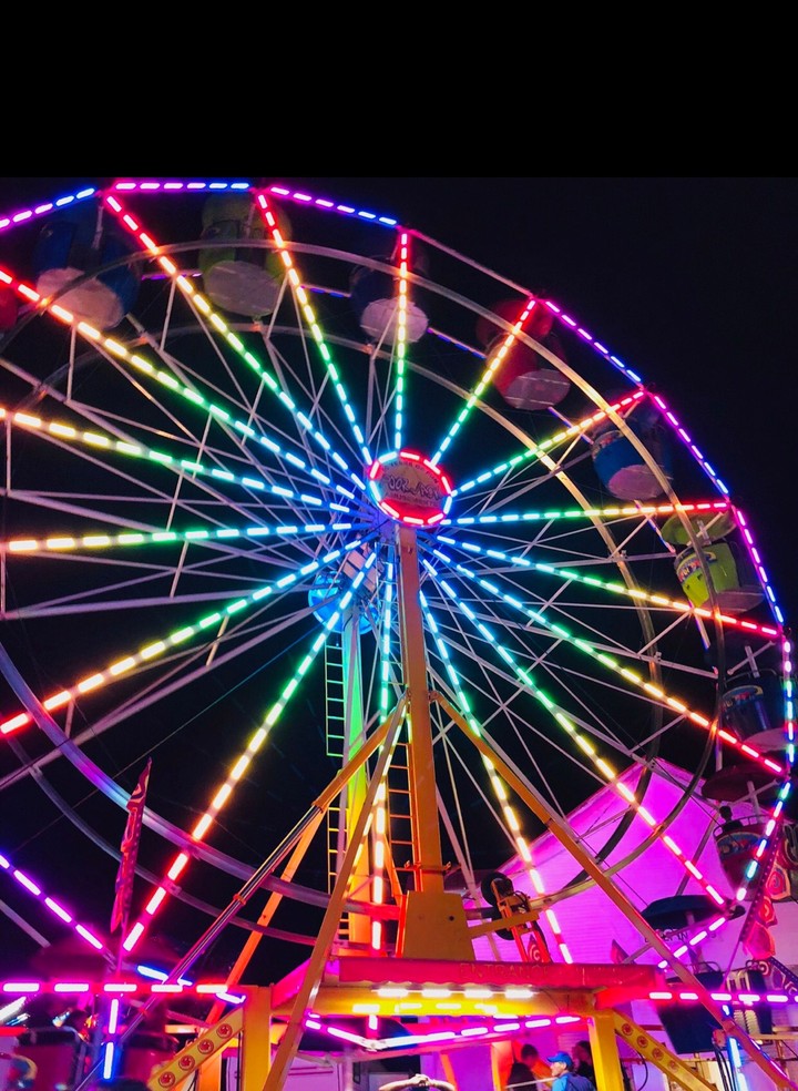 rainbow ferris wheel❤
