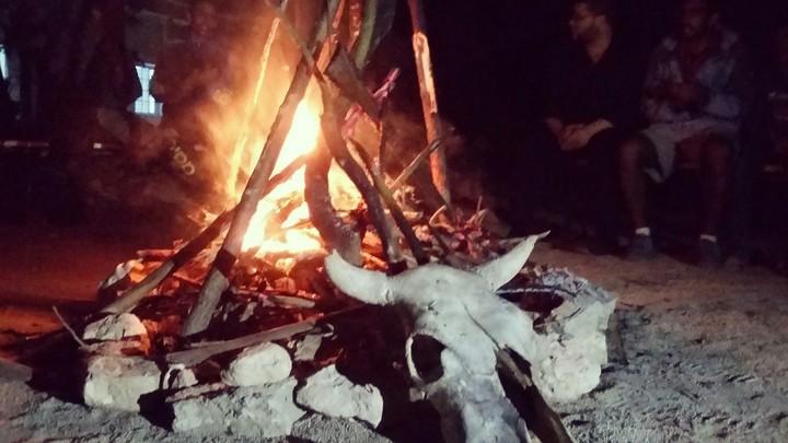 camp fire