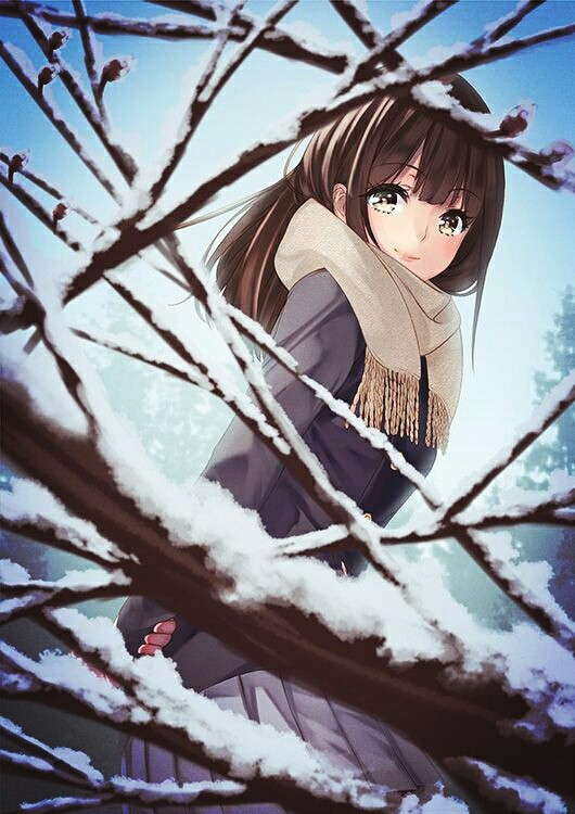 Anime girl art