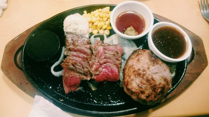 ハンバーク＆ラム肉