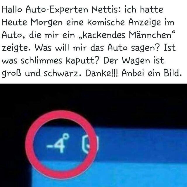 Kackendes Männchen