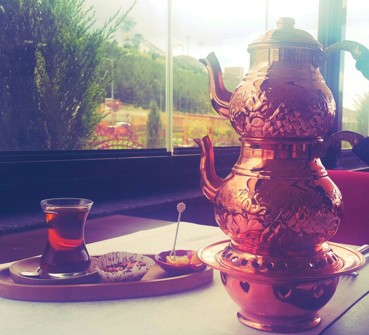 tea and fine view