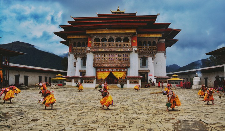 Gangtey Monastery, Bhutan