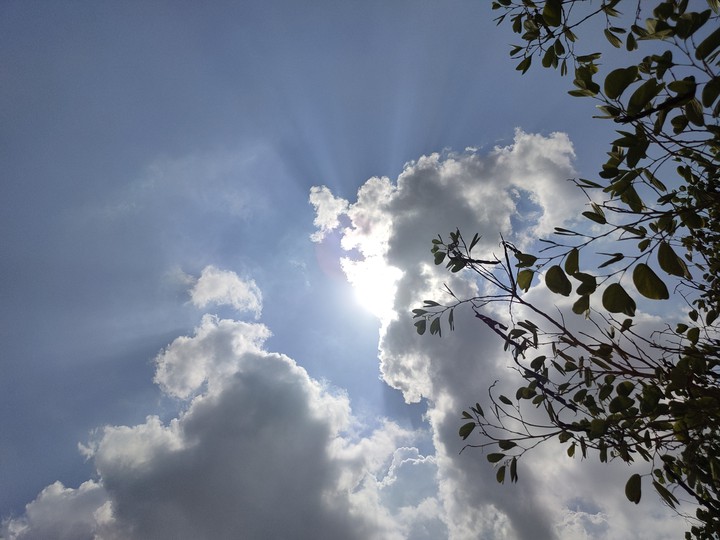 Sunlight with Cloud.