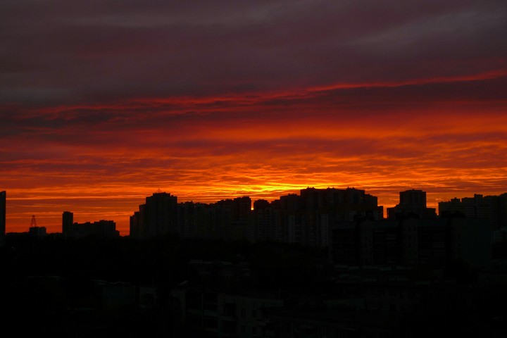 закат