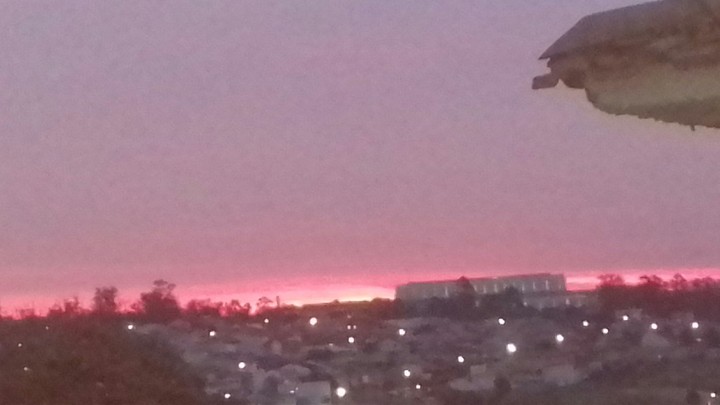 My City Beautiful setting of the sun...  :)