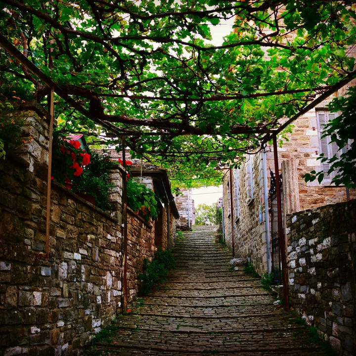 road from stones